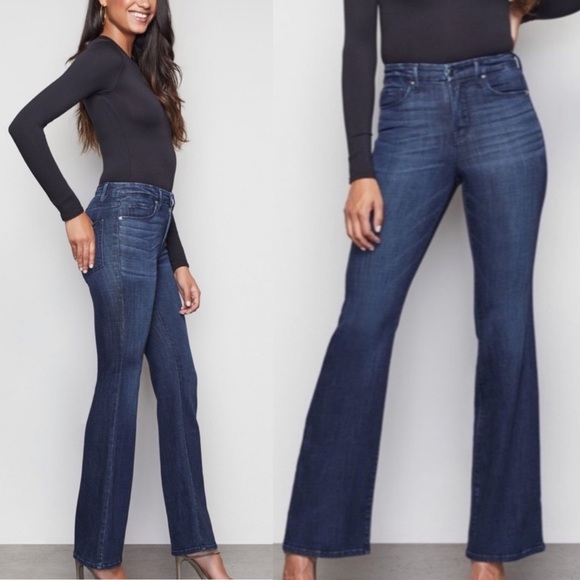 NWT Good American The Flare jeans 👖 - Picture 2 of 9